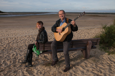 Marc Vanhove et Niute les enfants qui s'aiment